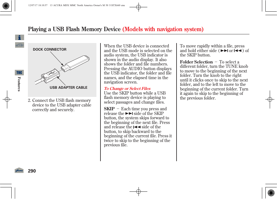 Acura 2013 MDX User Manual | Page 295 / 616