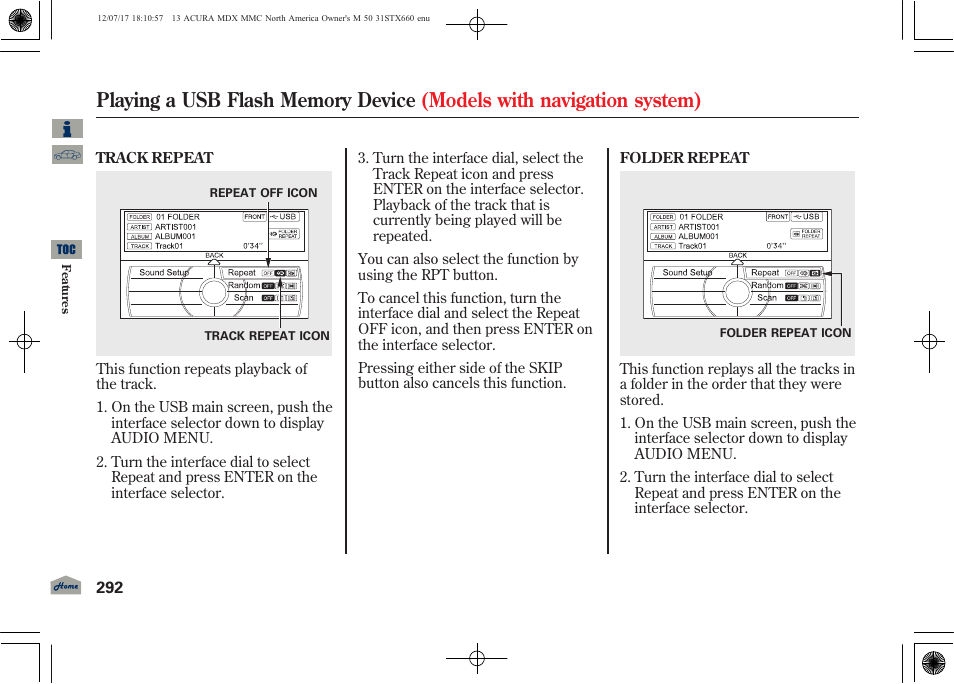 Acura 2013 MDX User Manual | Page 297 / 616