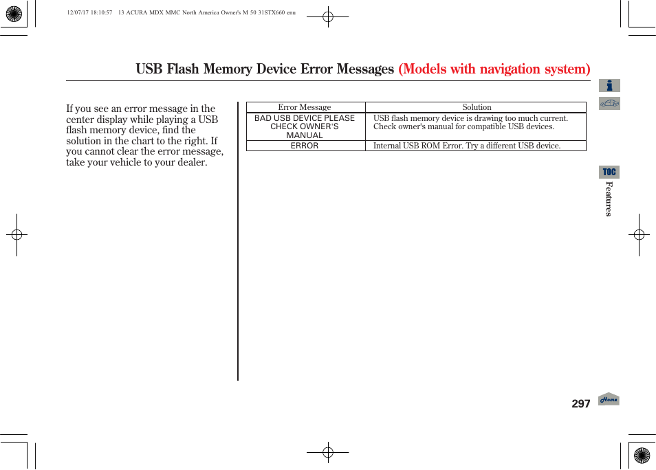 Acura 2013 MDX User Manual | Page 302 / 616