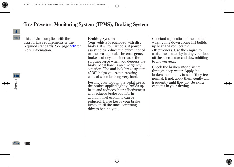 Acura 2013 MDX User Manual | Page 465 / 616