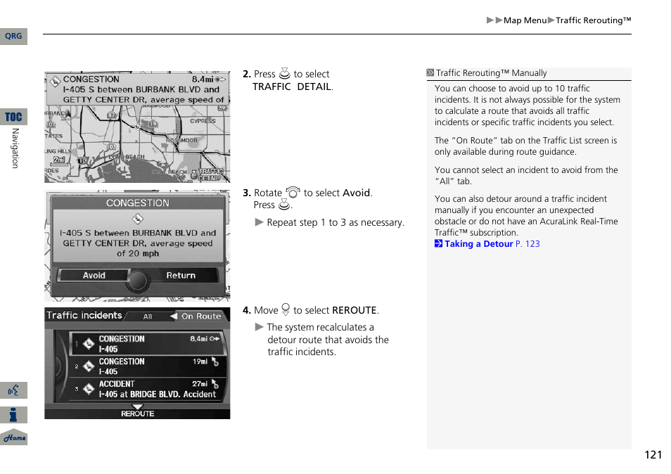 Acura 2014 ILX Navigation User Manual | Page 122 / 260