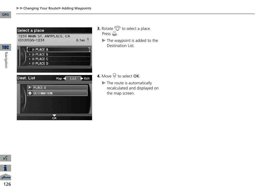 Acura 2014 ILX Navigation User Manual | Page 127 / 260