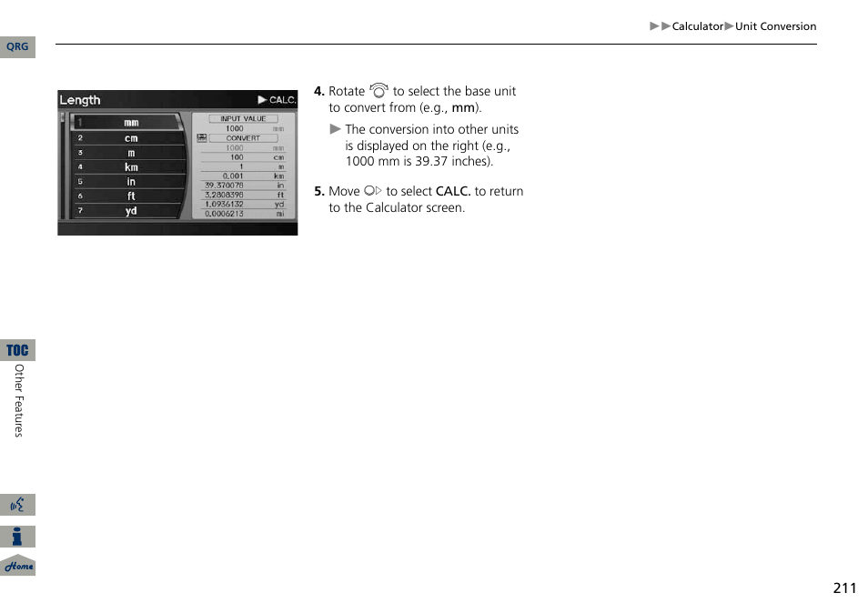 Acura 2014 ILX Navigation User Manual | Page 212 / 260