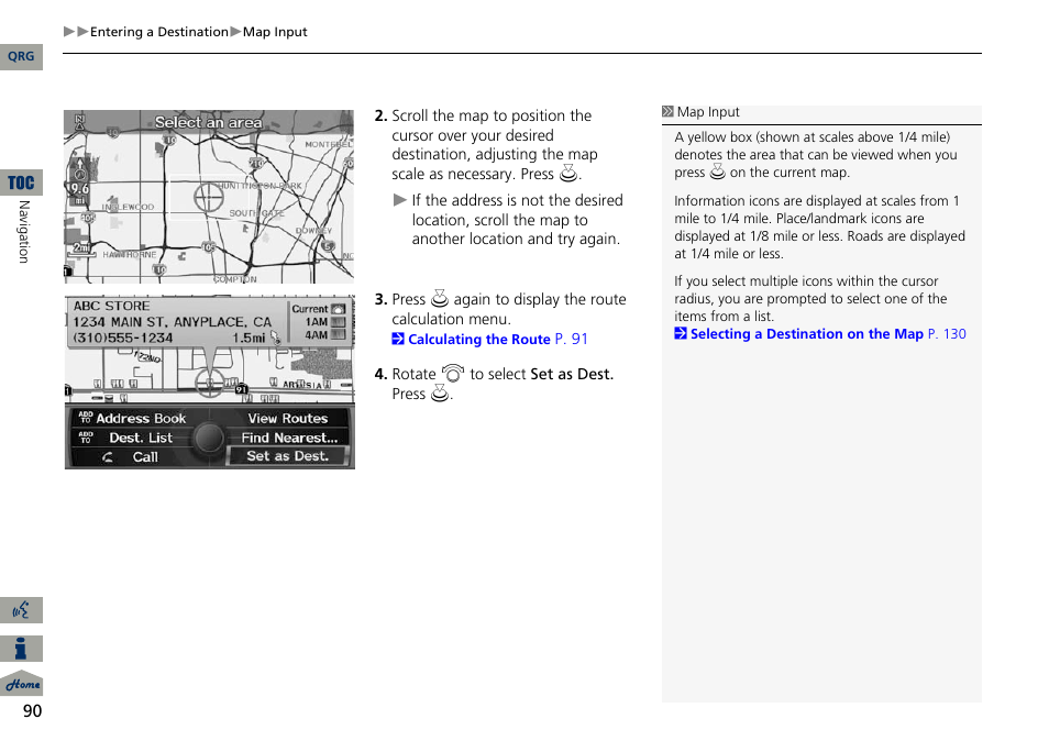 Acura 2014 ILX Navigation User Manual | Page 91 / 260