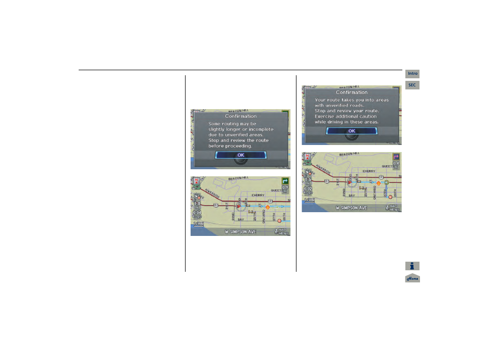 Navigation system manual, 2013 mdx | Acura 2013 MDX Navigation User Manual | Page 107 / 184
