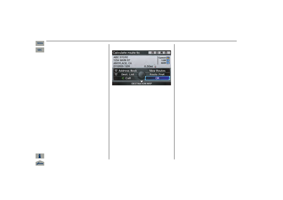Navigation system manual, 2013 mdx, Driving to your destination | Acura 2013 MDX Navigation User Manual | Page 52 / 184
