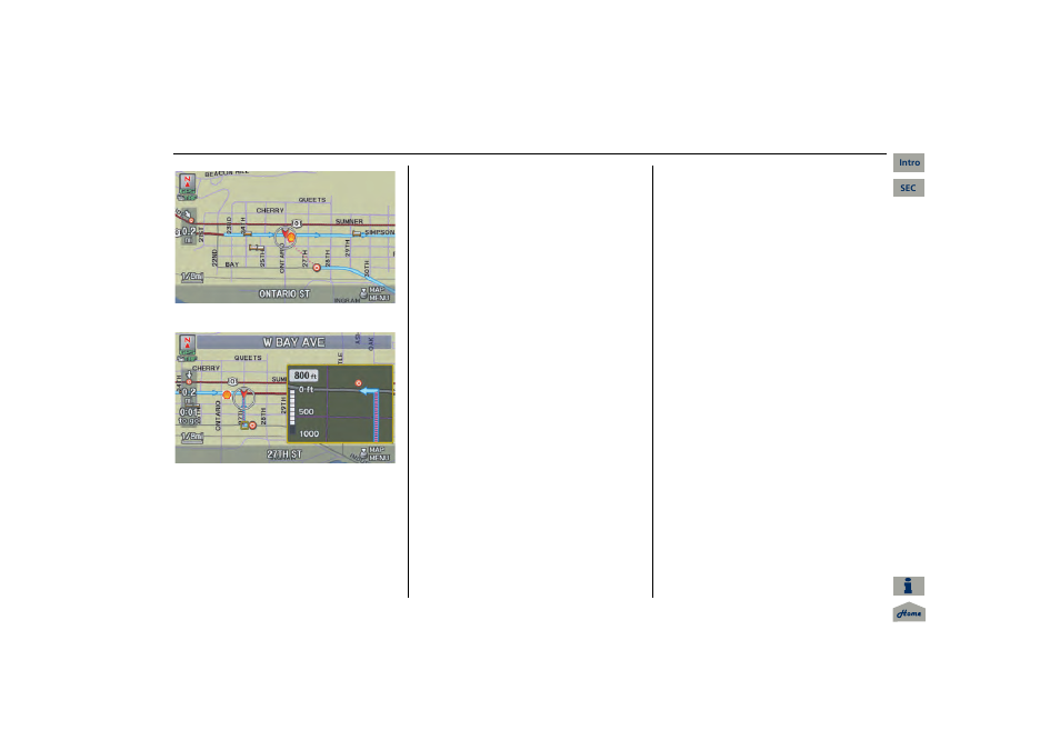 Navigation system manual, 2013 mdx, Driving to your destination | Acura 2013 MDX Navigation User Manual | Page 55 / 184