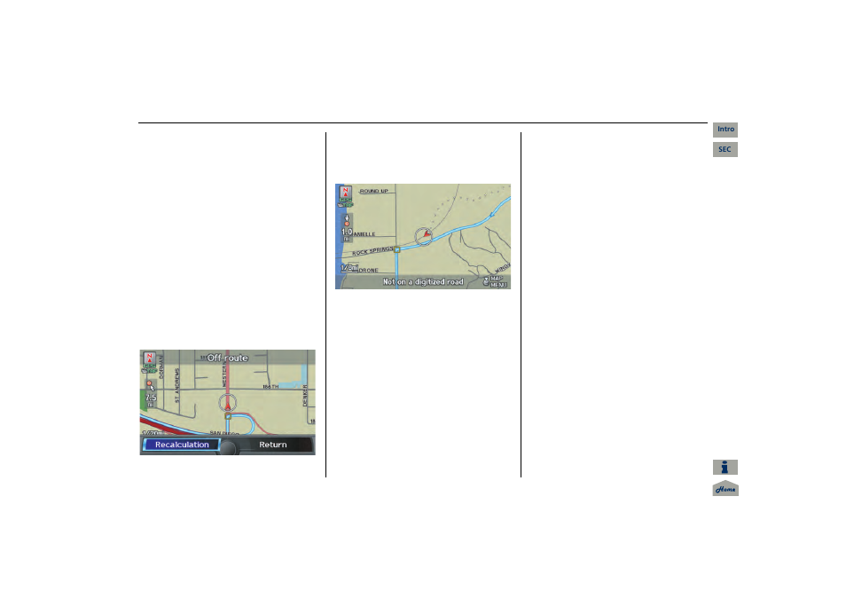 Navigation system manual, 2013 mdx, Driving to your destination | Acura 2013 MDX Navigation User Manual | Page 71 / 184