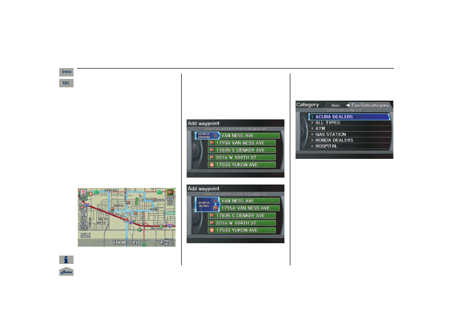Navigation system manual, 2013 mdx, Driving to your destination | Acura 2013 MDX Navigation User Manual | Page 76 / 184