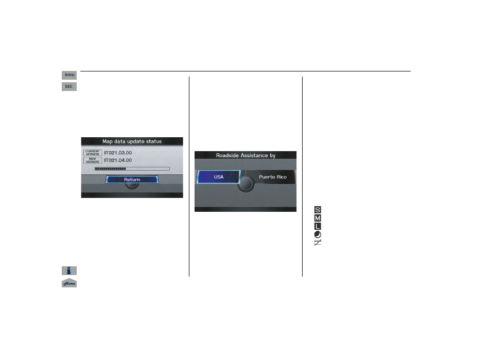 Navigation system manual, 2013 mdx, Information features | Acura 2013 MDX Navigation User Manual | Page 92 / 184