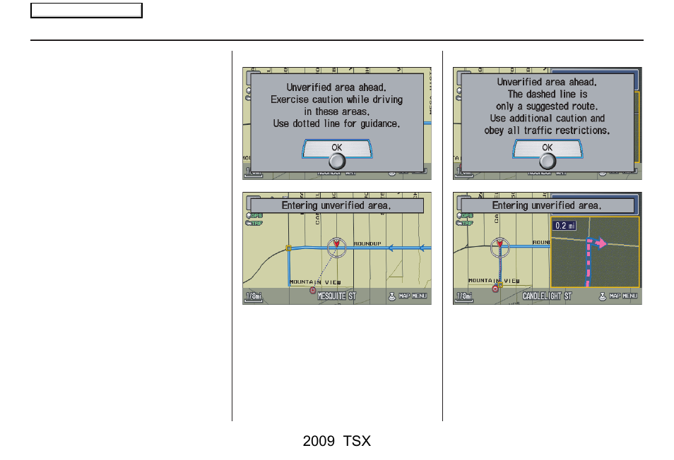 System setup, 2009 tsx | Acura 2009 TSX Navigation User Manual | Page 103 / 170