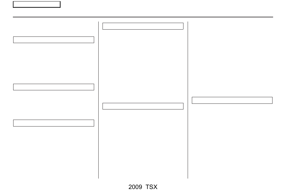 Index | Acura 2009 TSX Navigation User Manual | Page 167 / 170