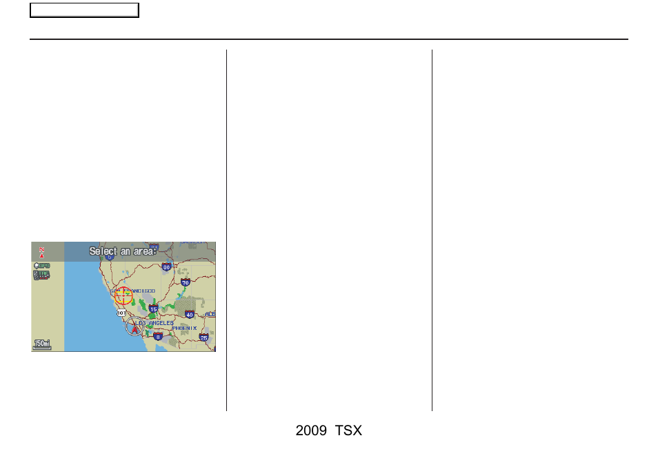 Entering a destination, 2009 tsx | Acura 2009 TSX Navigation User Manual | Page 47 / 170