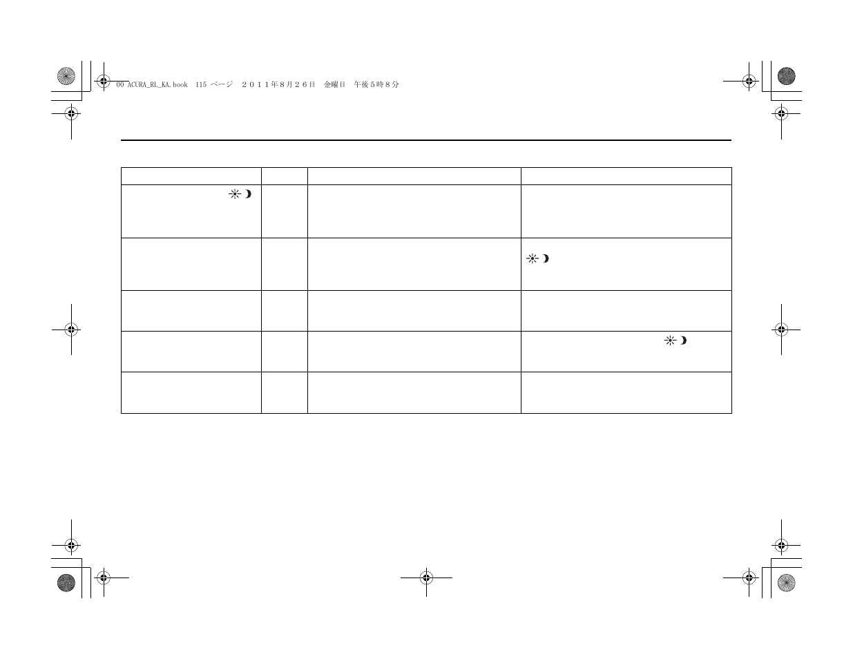 System setup | Acura 2012 RL Navigation User Manual | Page 116 / 177