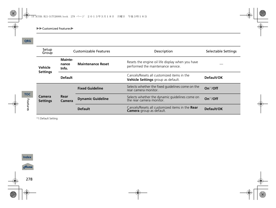 Acura 2014 RLX User Manual | Page 279 / 518