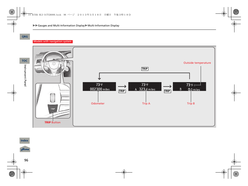 P 96) | Acura 2014 RLX User Manual | Page 97 / 518