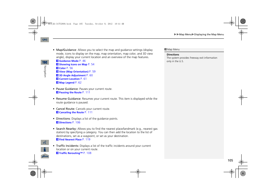 Acura 2014 RLX Navigation User Manual | Page 106 / 156