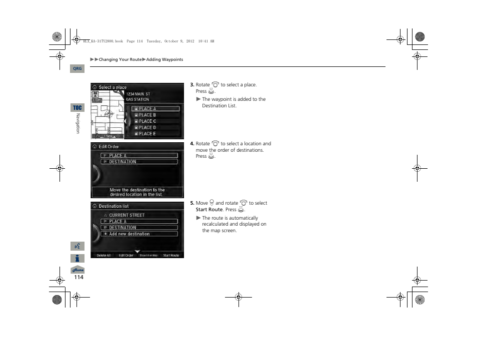 Acura 2014 RLX Navigation User Manual | Page 115 / 156