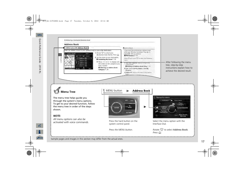 Acura 2014 RLX Navigation User Manual | Page 18 / 156