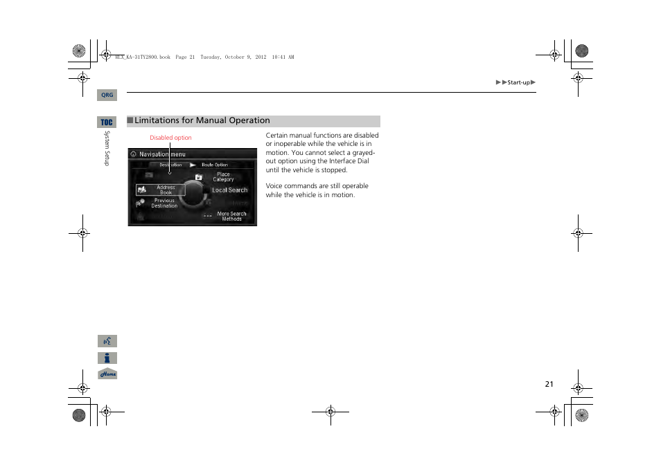 Acura 2014 RLX Navigation User Manual | Page 22 / 156