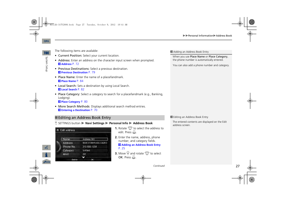 Acura 2014 RLX Navigation User Manual | Page 28 / 156