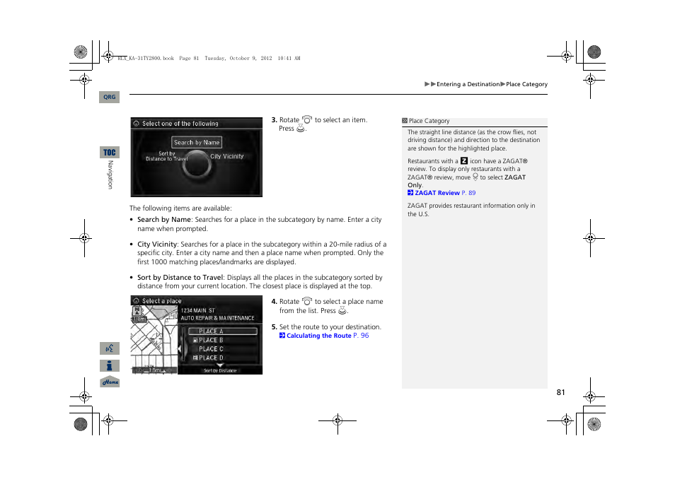 Acura 2014 RLX Navigation User Manual | Page 82 / 156