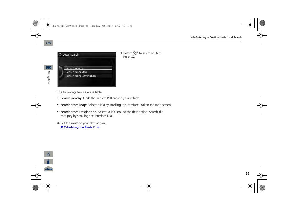 Acura 2014 RLX Navigation User Manual | Page 84 / 156