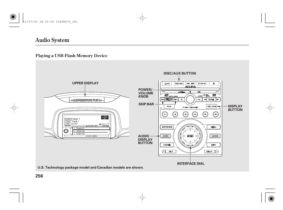Audio system | Acura 2012 RL User Manual | Page 262 / 562