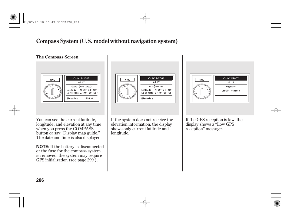 Acura 2012 RL User Manual | Page 292 / 562