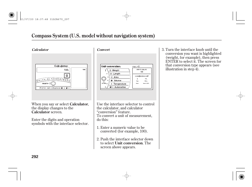 Acura 2012 RL User Manual | Page 298 / 562