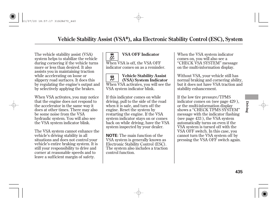 Acura 2012 RL User Manual | Page 441 / 562