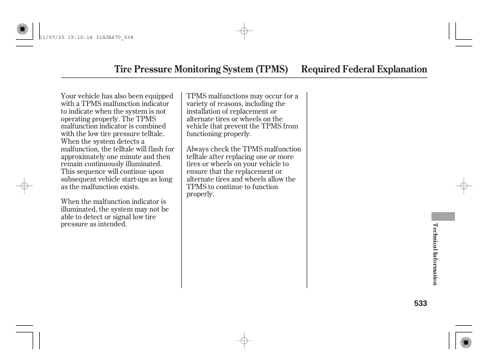 Acura 2012 RL User Manual | Page 539 / 562