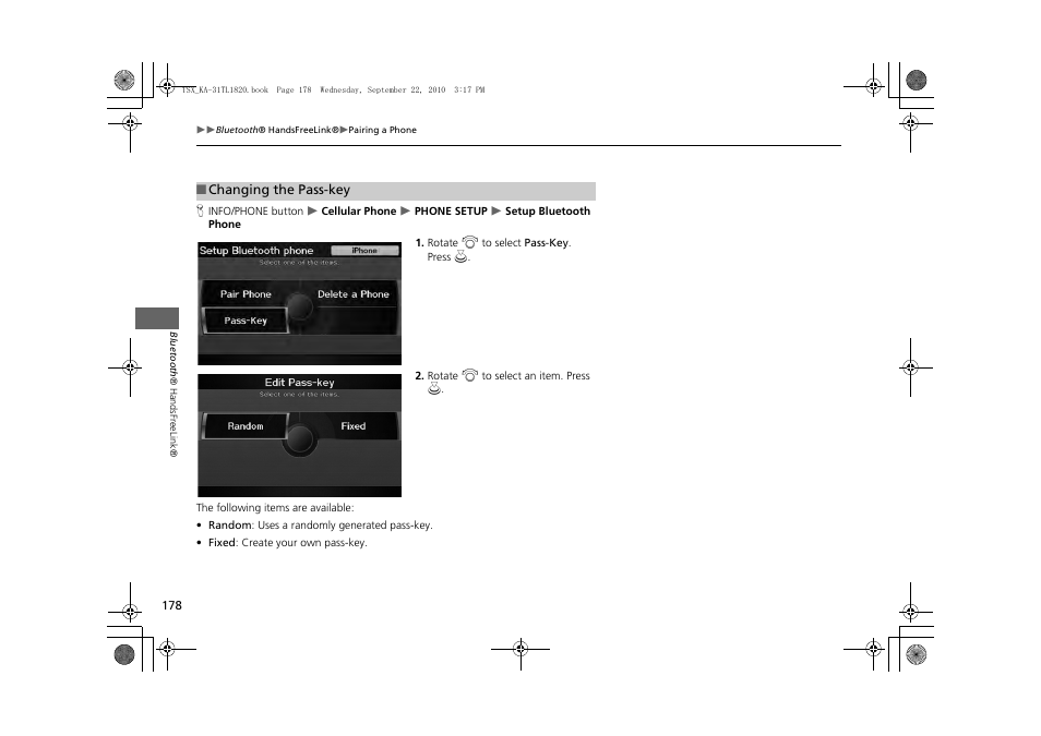 Acura 2011 TSX Navigation User Manual | Page 180 / 253