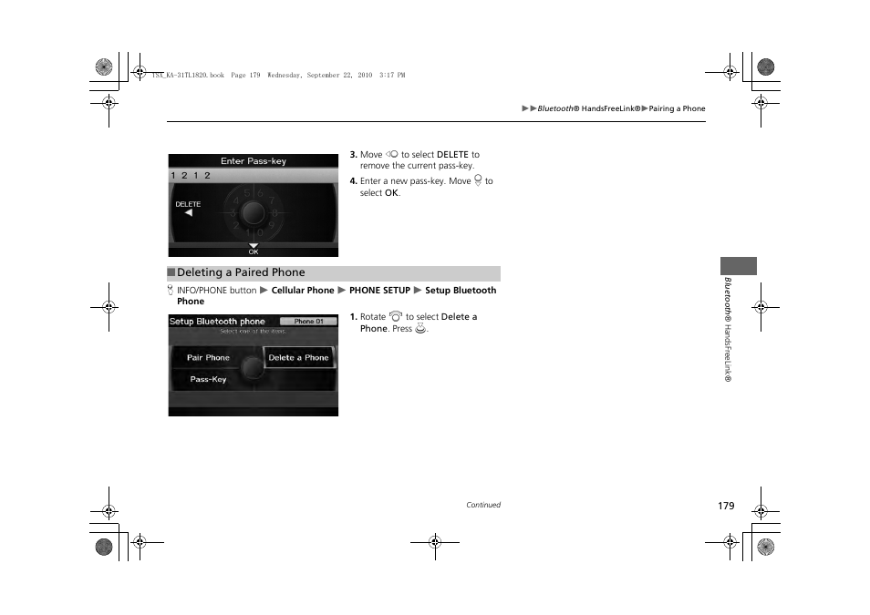 Acura 2011 TSX Navigation User Manual | Page 181 / 253