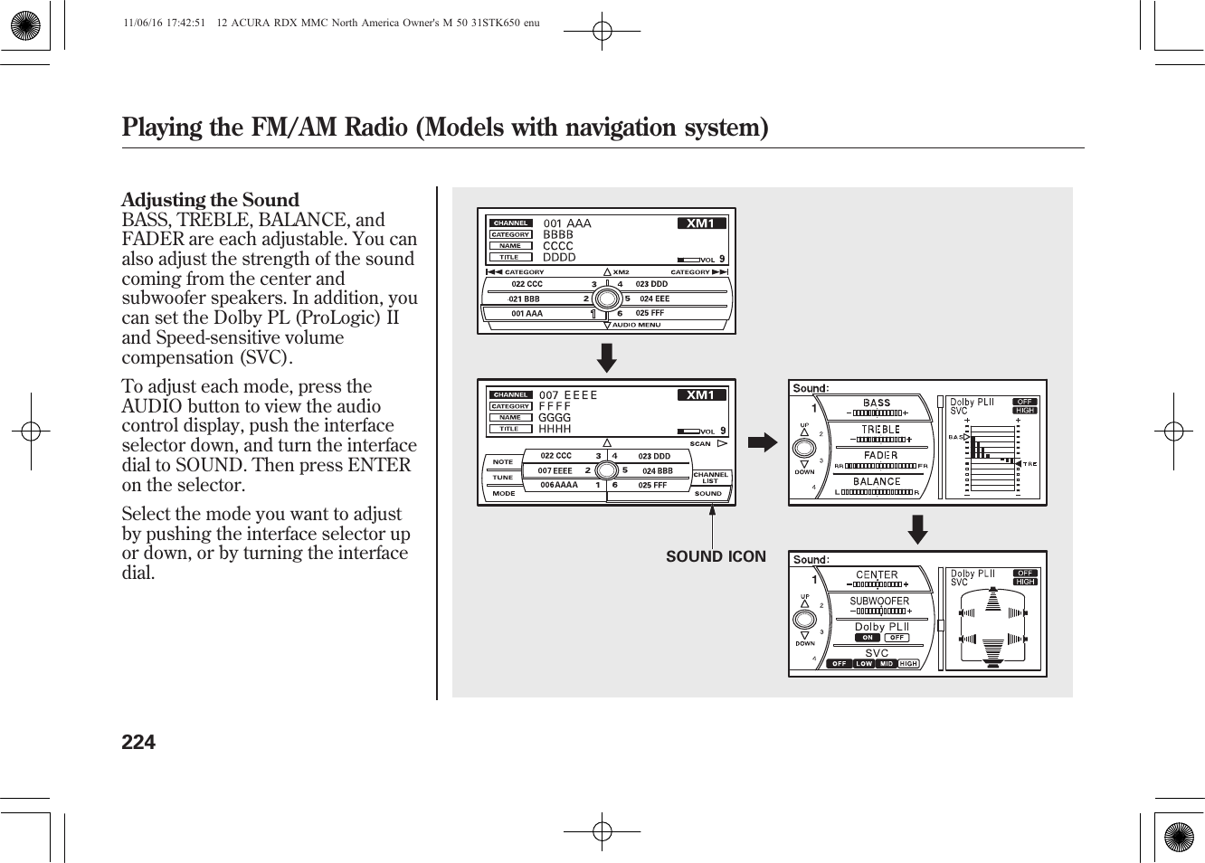 Acura 2012 RDX User Manual | Page 230 / 518