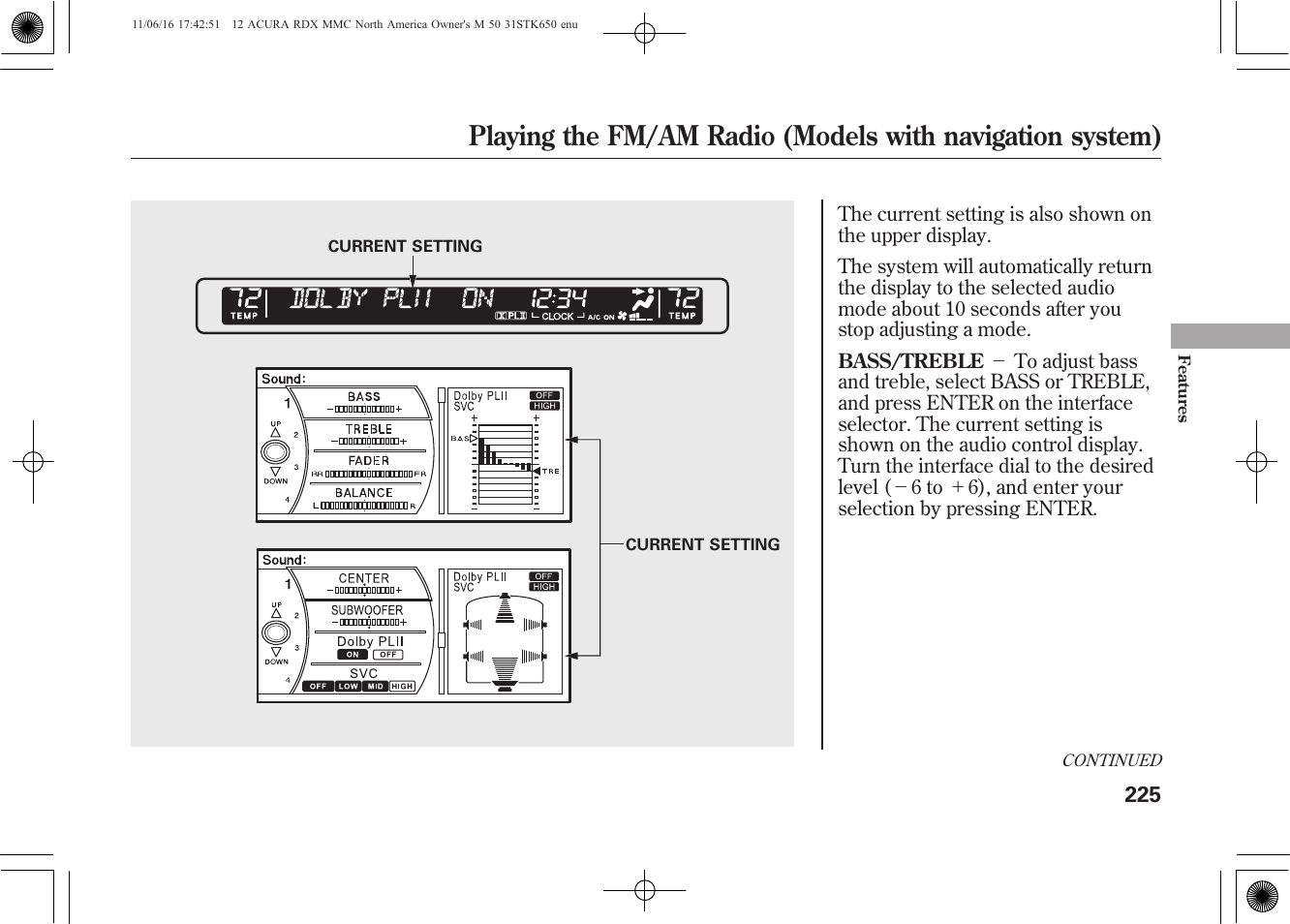 Acura 2012 RDX User Manual | Page 231 / 518