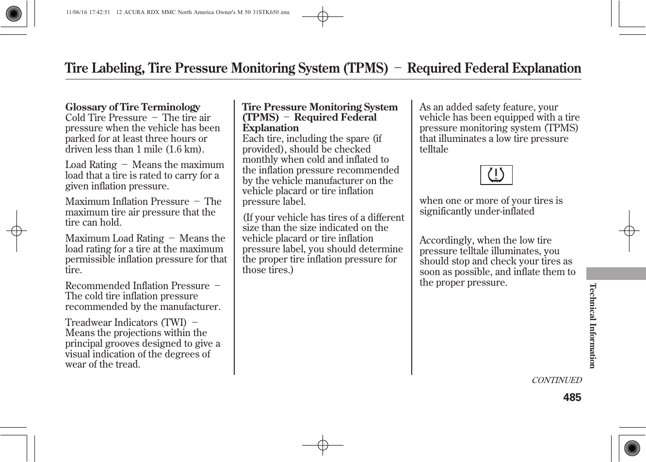 Acura 2012 RDX User Manual | Page 491 / 518