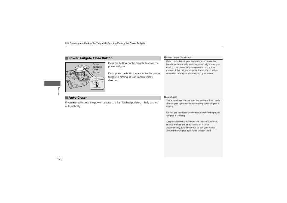 Acura 2013 ZDX User Manual | Page 122 / 324