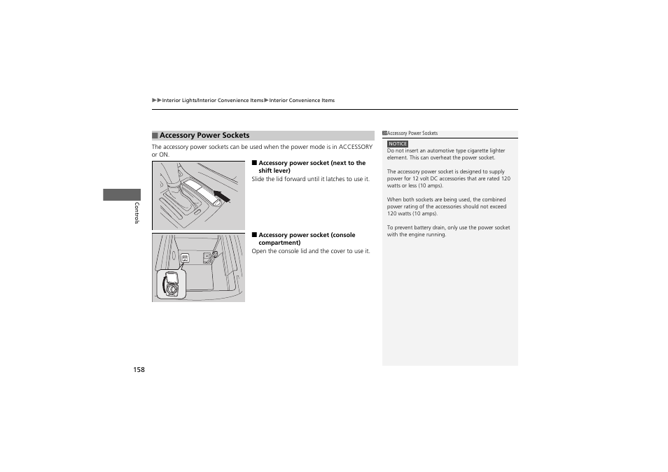 Acura 2013 ZDX User Manual | Page 160 / 324