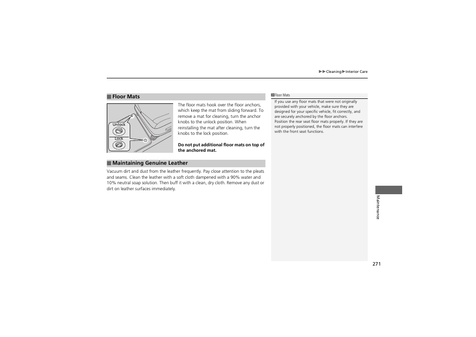 Acura 2013 ZDX User Manual | Page 273 / 324