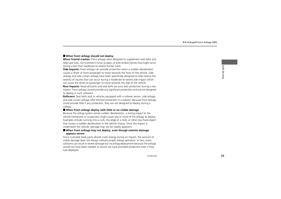 Acura 2013 ZDX User Manual | Page 41 / 324