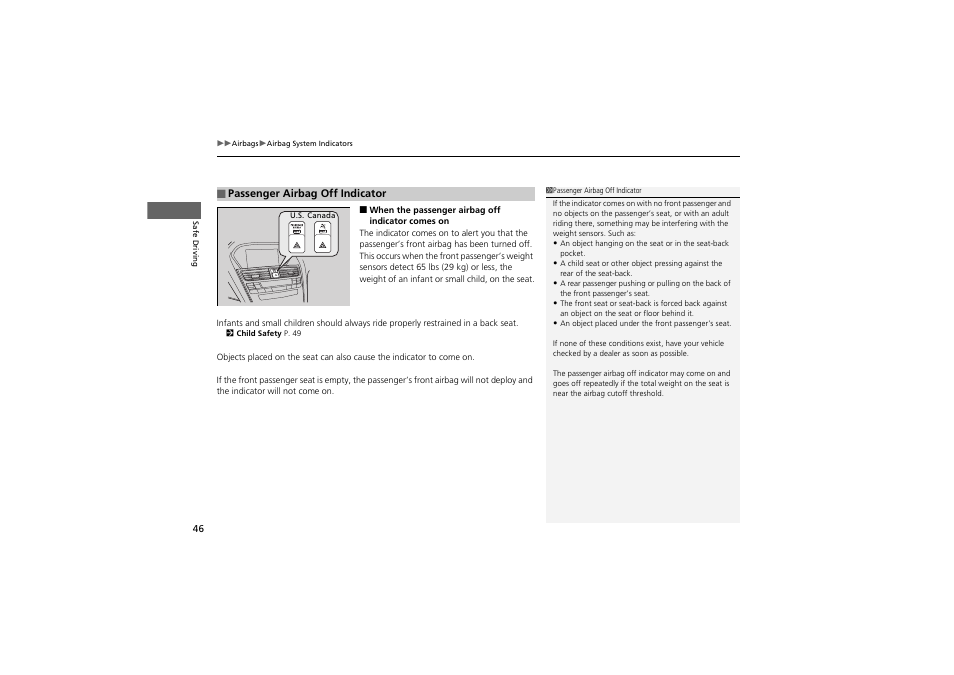 Acura 2013 ZDX User Manual | Page 48 / 324