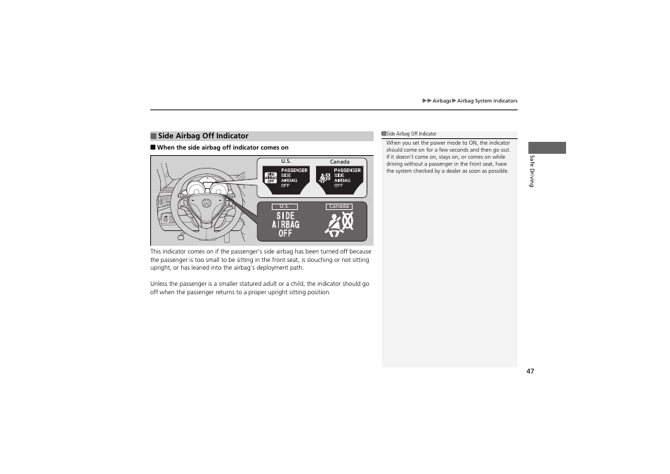 Acura 2013 ZDX User Manual | Page 49 / 324