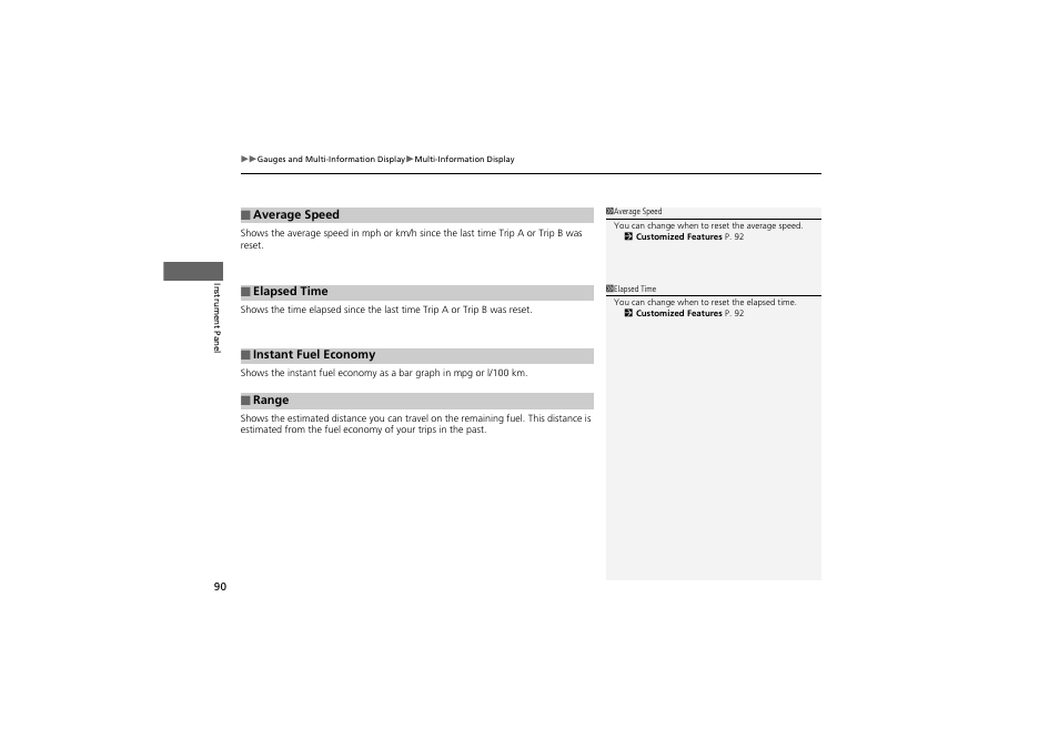 Acura 2013 ZDX User Manual | Page 92 / 324