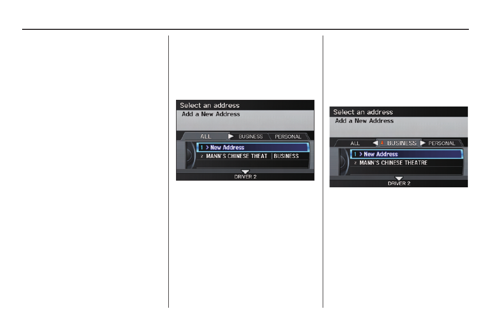 Entering a destination, 2010 tl | Acura 2010 TL Navigation User Manual | Page 34 / 174