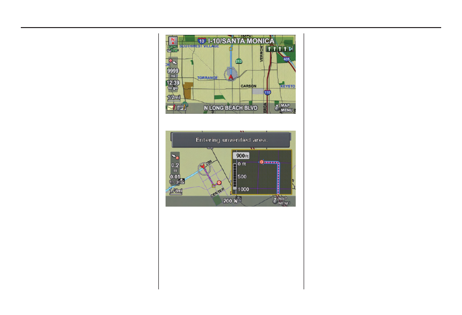 Driving to your destination, 2010 tl | Acura 2010 TL Navigation User Manual | Page 54 / 174