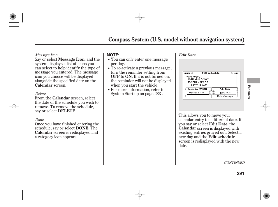 Acura 2011 RL User Manual | Page 297 / 562