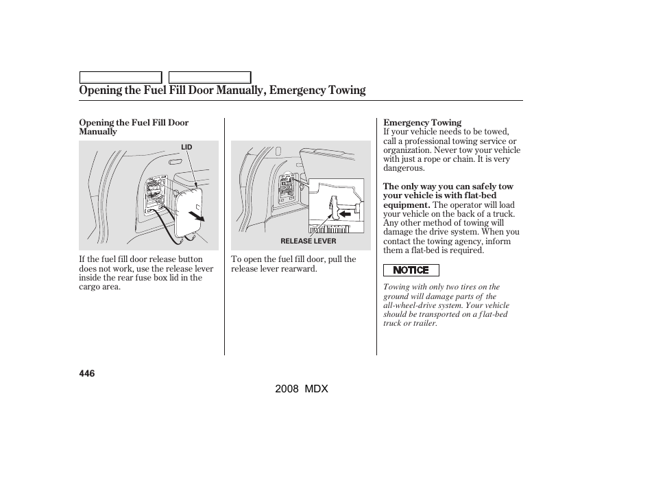 Acura 2008 MDX User Manual | Page 450 / 489