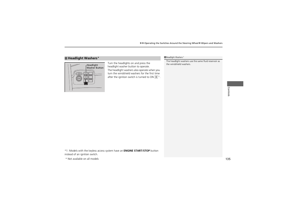 Acura 2012 ZDX User Manual | Page 137 / 370