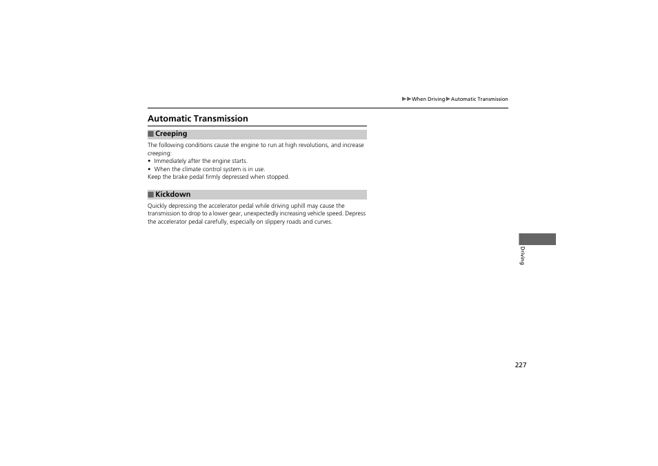 Acura 2012 ZDX User Manual | Page 229 / 370